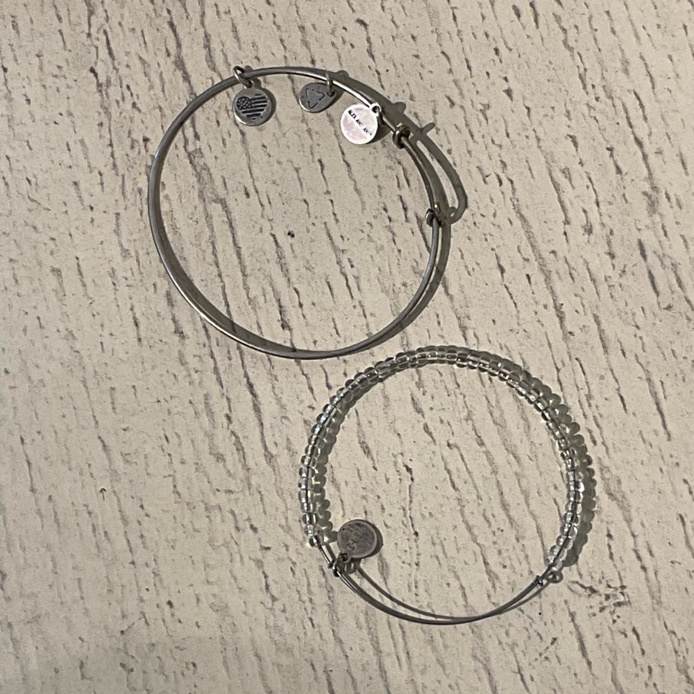 Alex and Ani energy infused bangle bracelets